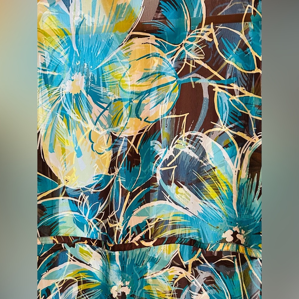 Chicos Long Button Down Blouse - image 4